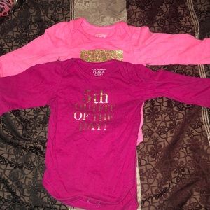 Graphic Long sleeve onesies